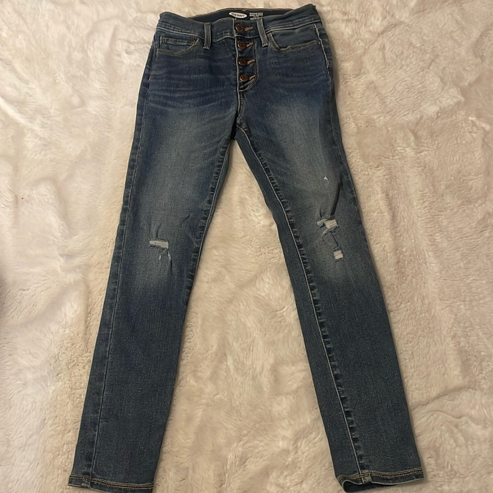 Old Navy- Girl’s High Rise Super Skinny Jeggings.